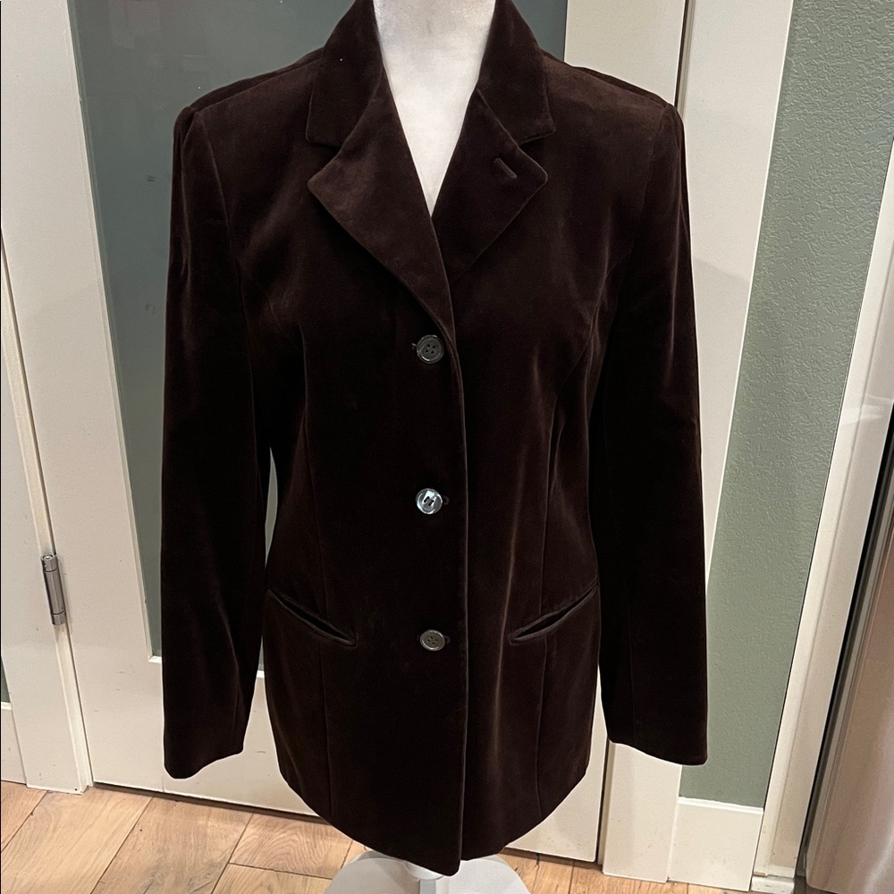 Talbots Dark Brown Women's Blazer